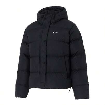 Nike Chaqueta con capucha para mujer AS W NSW TF DWNFL METRO PFR, casual para ir y venir, viajes diarios, actividades al aire libre, senderismo, caminata y deportes IH0728-010