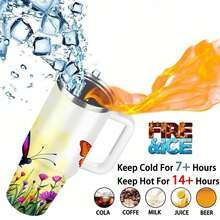 1 Pc 20oz 304 Stainless Steel Insulation Water Bottle - Keeps Cold For 12 Hours & Hot For 6 Hours - Suitable For Everyday Use - Perfect Gift For Birthday, Party, Family & Halloween