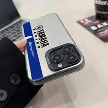 Motorcycle Phone Case Matte Colored Silver Compatible With 15 14 16 13 12 11 Pro Max Plus XS - Black5 - View 8