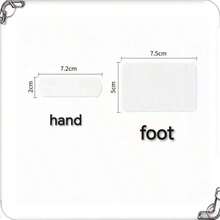 50/100pcs Breathable High-Viscosity Dry Crack Adhesive Tape, Pressure-Sensitive Tape For Cracked Hands And Feet, And Cracked Heels. Independent Packaging - Multicolor - View 11