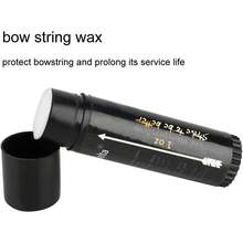 Tiro con Arco Cadena de Cera, Compuesto Recurvo Cuerdas Cera Carril Lubricante Cuerda de Cuerda Cera Protectora Accesorio de Caza - 1 - Ver 5