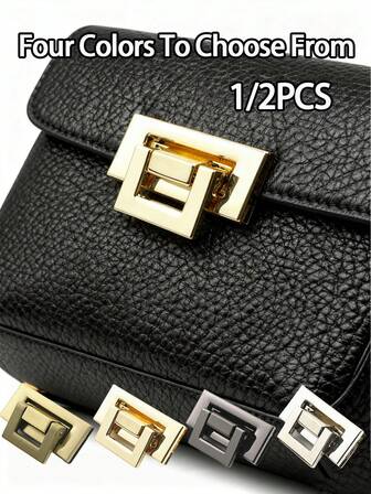 Kendin Yap Çanta Kare Toka, Metal Kilit, Çanta Tokası, El Çantası Omuz Çantası Cüzdan Aksesuarları, Çanta Kilidi, Bavul Çantası Donanım Aksesuarları, Altın ve Gümüş Metal Tokalar İçin Kilit Takın, El Çantası Tokası, Omuz Tokası, Düğme, Kendin Yap Cüzdan Kutusu El Çantası Aksesuarları Yapımı, Bavul Çantası Donanım Kilidi