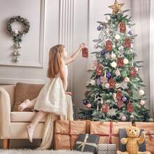 24pcs Creative Christmas Series Key Bottle Opener (With Card, Rope), Santa Claus/Snowman/Reindeer/Snowflake/Christmas Bell/Christmas Tree/Snowflake Key Design Bottle Opener, Metal Keychain Pendant, Suitable For Wedding, Holiday And Party Supplies, Birthday Party, Kitchen And Bar