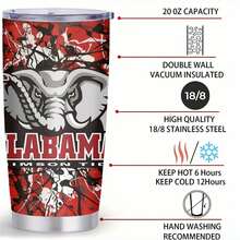 1 Pcs 20oz 304 Stainless Steel Insulation Water Bottle - Keeps Cold For 12 Hours & Hot For 6 Hours - Suitable For Everyday Use - Perfect Gift For Birthday, Party, Family & Halloween