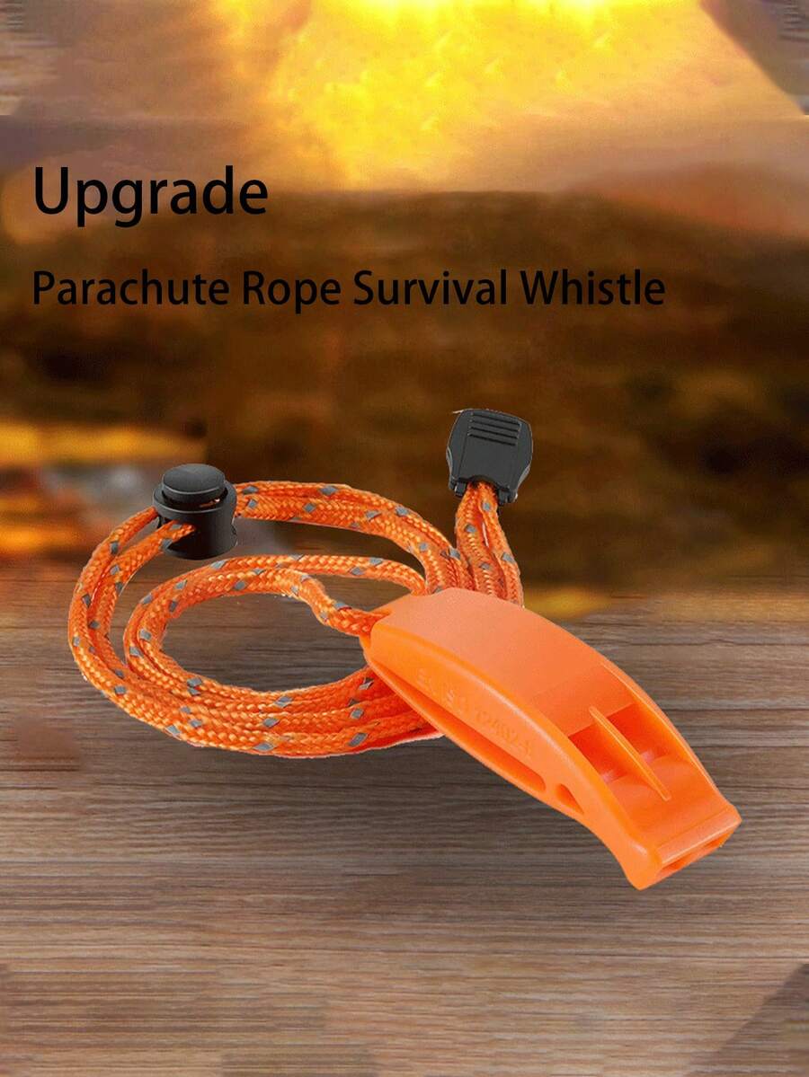 Outdoor Emergency Survival Dual-Frequency Whistle, Flood Whistle, Dual-Frequency Survival Emergency Anti-Loss, Dolphin Sound, Neck-Hanging Whistle