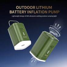 RAF Portable Vacuum Pump, Suitable For Clothes, Mattresses, Etc., Mini Electric Air Pump, Wireless Air Pump, Essential For Camping, Portable Wireless Air Compressor, Inflation/Deflation Pump, Applicable For Inflatable Pads, Air Mattresses, Inflatable Boats, Swimming Rings, Etc. - Multicolor - View 6