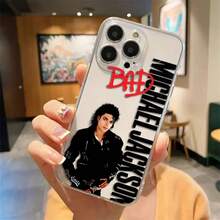 Funda de teléfono transparente compatible con Apple 16 15 14 12 13 11 Pro 8 7 SE Plus X XS Max, TPU, compatible con 17, 17 Pro, 17 Pro Max, con diseño de portada de - PTTM02 - Ver 5