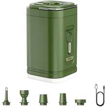 RAF Portable Vacuum Pump, Suitable For Clothes, Mattresses, Etc., Mini Electric Air Pump, Wireless Air Pump, Essential For Camping, Portable Wireless Air Compressor, Inflation/Deflation Pump, Applicable For Inflatable Pads, Air Mattresses, Inflatable Boats, Swimming Rings, Etc. - Multicolor - View 16