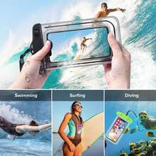 Bags Universal Waterproof Cover Waterproof For Smartphones Transparent Protection Diving Beach Rain Pool - 彩色 - 查看 3
