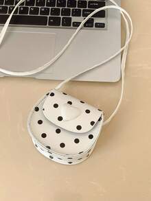 Fashionable Lipstick Shaped Crossbody Bag For Teenage Girls, Coin Purse Shoulder Bag