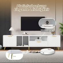 Television Stands & Entertainment Centers - White - View 7