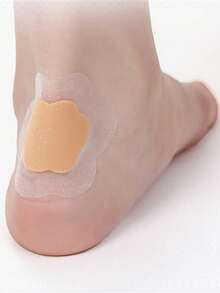 20/50/100pcs Casual Shoe Anti-Friction Heel Pads, Transparent Invisible Heel Grips For High Heels, Sports Shoes, Versatile Adhesive Pads