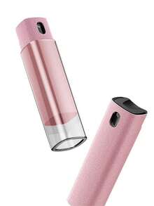 Zestaw 2 w 1 z atomizerem do czyszczenia ekranów z ultracienkiej mikrofibry do telefonów i komputerów, okularów i urządzeń elektronicznych, materiał akrylowy, butelka z atomizerem - Wielokolorowe - Zobacz 2