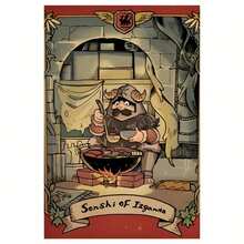 1pc Frameless Anime Poster - Dungeon Meshi Delicious In Dungeon Senshi Cooking Art, Vibrant Canvas Wall Decor 12x18 Inch, Fantasy RPG Artwork For Home, Game Room & Anime Fan Gifts, Anime Wall Art, 2D - Nhiều màu - Xem 2