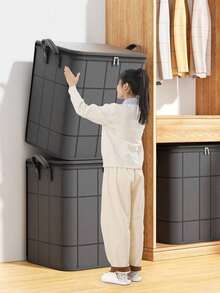 1PC Home Organization Storage Bag, Plush Toy Storage Bag, Clothing Quilt Storage Bag, Drawer Closet Organizer Bag, Upgraded Thickened Fabric, Wider Comfortable Handle, Suitable For Home Storage, Warehouse Storage, Family Gift. Bedroom, Organizer, Home Storage, White T Shirt Women, Black Pants Women, Ladies Winter Clothes, Dress,