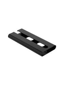 1 pieza/2 piezas Estante colgante para copas de vino, sin necesidad de perforar, bordes redondeados que no dañan los vasos, material ABS grueso, estilo minimalista ahorrador de espacio para el hogar y bar, se adapta a diámetros de cristalería de 3-8.5cm/1.18-3.35in