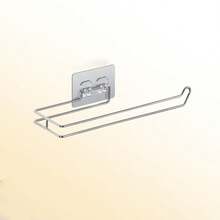 1pc Bathroom Toilet Paper Holder With Weighted Base, Freestanding Toilet Paper Rack, Stainless Steel Paper Towel Holder, Kitchen Bathroom Tissue Roll Dispenser, Modern Toilet Paper Stand, Marble Base