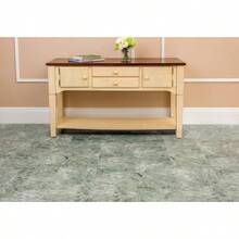 Home Furnishings FTVMA40220 12 - Inch Vinyl Tile, Marble Classic White with Veins, 20 - Pack - Granite + Aspecto de mármol - Ver 9