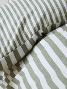 2/3-Pieces Turkish Cotton Woven Duvet Cover Set | Duvet Cover And Pillowcase, Modern Bedding For Bedroom, 150*200 Cm, 200*200 Cm, 200*220 Cm, 220*240 Cm - màu xanh lá - Xem 3
