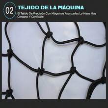 180*120cm Juego de red de látex para equipaje de coche, Bolsas Porta Equipajes, Malla Red Portaequipajes Elástica Universal Techo - Negro - Ver 7