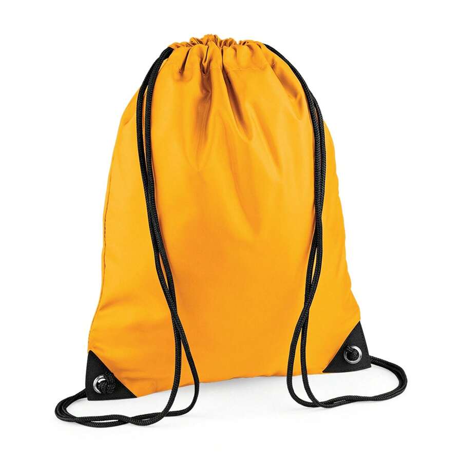 Bagbase Premium Drawstring Bag (Gold) - 100% Polyester - 100gsm - (RW9090) - Gold - View 1