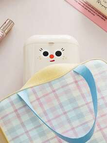 Cute Cartoon Character Waterproof Dustproof Travel Organizer Box ,Mini Cosmetic & Makeup Storage For Lipstick, Portable Storage Box ,Waterproof And Moisture-Proof Students' Tools Snack Storage Box,Cartoon Box, Earphones, Chargers, Desk Accessories - Durable Plastic, Freestanding Design, Car & Home Use, Cosmetic Storage Organizer, Playful Design, Easygrip Handles - Multicolor - View 8