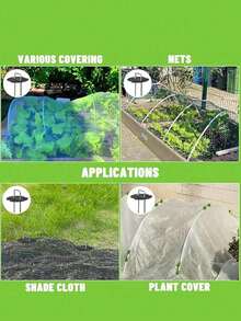 50/100pcs Garden Nail + Washer + Hook Set - Lawn Landscape Nails/Galvanized U-Shape Ground Pegs/Heavy Duty Garden Anchors, Suitable For Cloth Fixing/Grass Cloth Decoration/Yard Construction