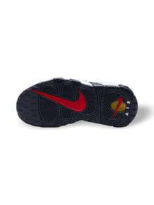 Nike Air More Uptempo 96 女款(GS)运动鞋，休闲健身轻便缓震透气，厚底设计，撞色拼接，舒适百搭，适合日常街头穿着和旅行，蓝白配色，货号FV5371-100 - 藍白 - 查看 5
