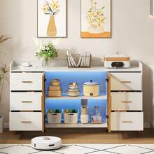 Storage Cabinets - White - View 4