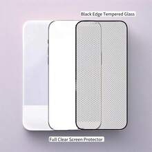 2pcs Tempered Glass Screen Protector Compatible With Xiaomi 15/14/13, High Definition, High Aluminum, Anti-Scratch, Anti-Drop, Anti-Fingerprint, High Sensitivity Touch, Fingerprint Unlock