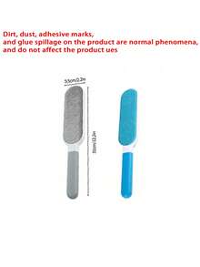 可重复使用的除尘刷，双面宠物毛发去除器，手动静电除毛刷，适用于猫、衣服、沙发、家具、床上用品、地毯，聚丙烯材质，无需电源