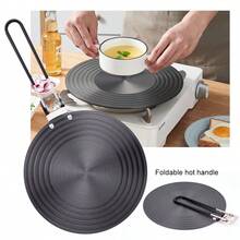 ABKOK Aluminum Thawing Plate, Heat Conductive, Prevents Pot Bottom Burning, Dual-Use For Heating And Thawing, Suitable For Gas Stove Only