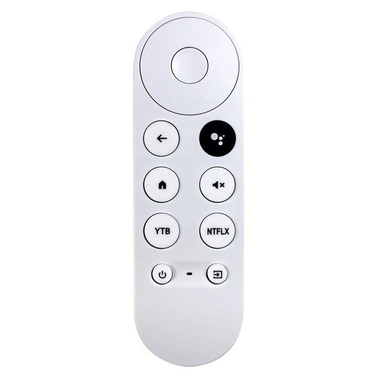 (Chỉ dành cho điều khiển từ xa) Điều khiển từ xa G9N9N mới tương thích vớie-Chromecast-Remote, dành cho Chromecast với điều khiển từ xa TV chỉ dành cho Snow Chromecast - trắng - Xem 3