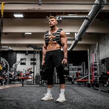 AceSpear Weighted Vest For Men Women 6lbs/8lbs/10lbs/12lbs/14lbs/16lbs/18lbs Body Weight Vest With Reflective Stripe For Running Walking Jogging Fitn Gth Training Workout