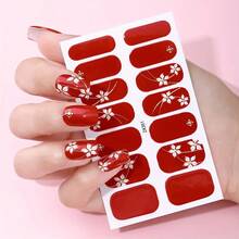 14 Classic Shiny Gradient Nail Stickers With 1 Nail File Women Girls Daily Party Art Decoration - ZA-0333 - View 10