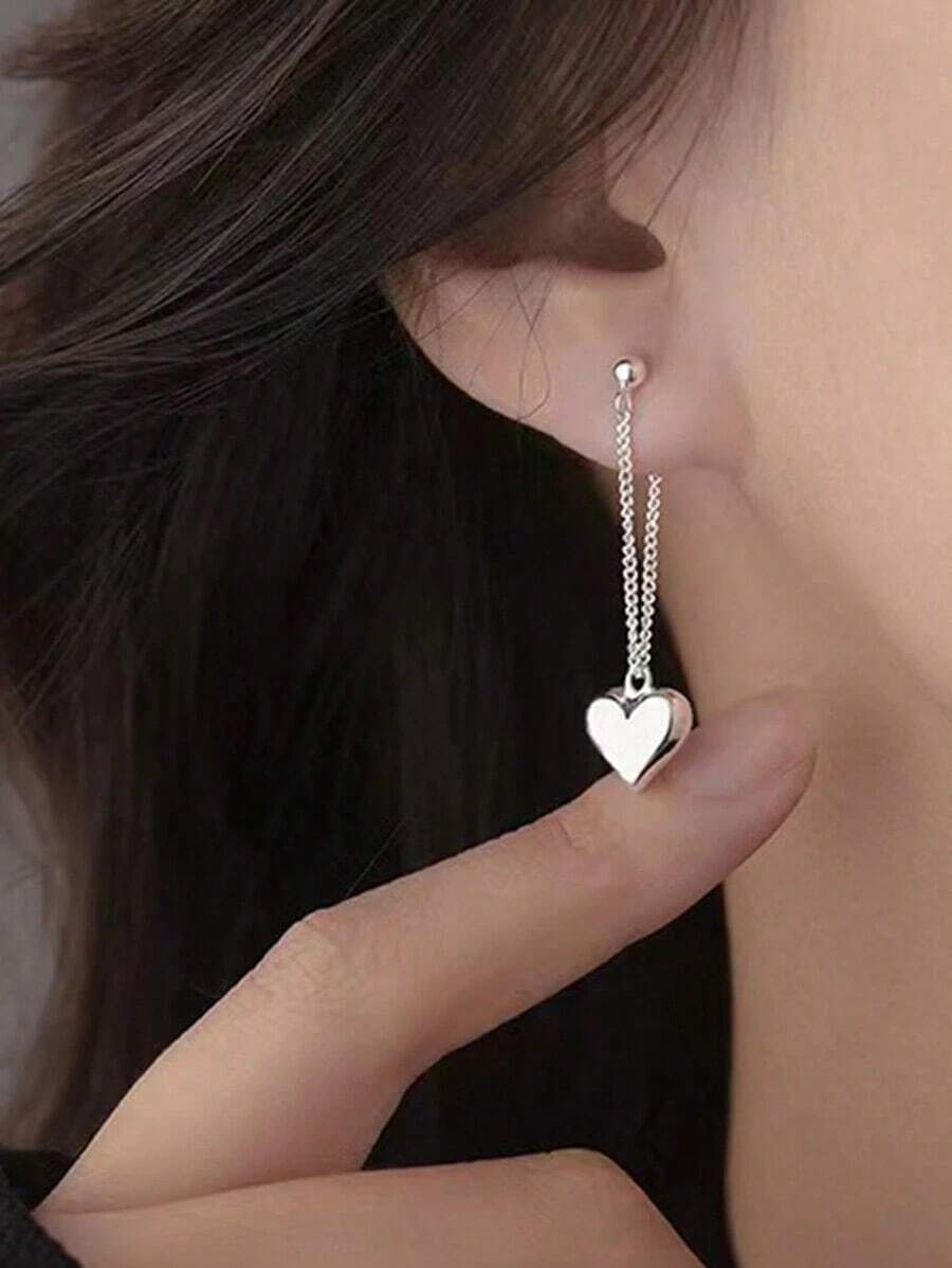 Heart-Shaped Water Drop Earrings Valentine's Day Gift Valentine's Day Gift (Chance To Get "Buy 1 Get 2 Free" Or "Buy 1 Get 3 Free") - 彩色 - 查看 1