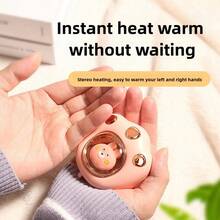OBOVAY 1200mAh Hand Warmer Cat Paw Rechargeable Built-In Battery For Students Winer Fast Usb Heater Portable Warmer For Women's Hand