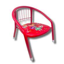 Silla Infantile Niño Niña Resistente Apilable - Rojo - Ver 1