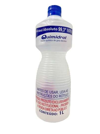 ÁLCOOL ABSOLUTO 99,3% - 1,LITRO