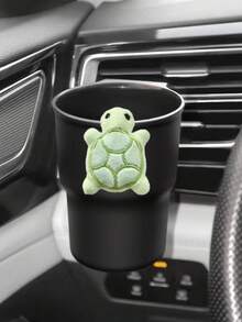 Car Cup Holder Storage Large Capacity Car Trash Can Front/Rear Organizer Box, Cup Holder Storage Bin For Car Interior