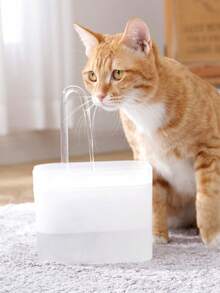 1 pieza Fuente de agua automática para mascotas, adecuada para gatos y perros pequeños - Multicolor - Ver 21