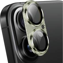 1 pezzo Protezione per obiettivo fotocamera in vetro temperato ultra-trasparente, copertura completa anti-graffio, adatta per serie 17/17 Air/17 Pro/17 Pro Max