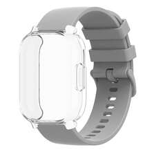Correa de silicona + Funda de TPU compatible con el reloj inteligente Redmi Watch 5 Active Lite, banda de muñeca y funda para Redmi Watch 5 Active Lite