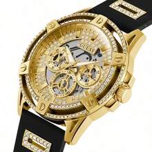 Guess Men Quartz Watch Stainless Steel Watch Case, It Is Suitable For Business Occasions, Present For Family And Friends GW0536L3/GW0536L5/GW0537G2