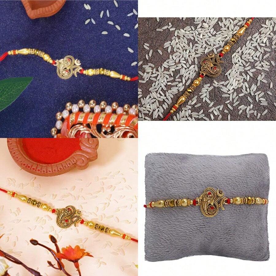 Brother Rakhi With Greeting Card Rakhi Thread Rakhi Gifts For Brother Sister Bhaiya Bhabhi For  Rakhi Raksha Bandhan Festival K15