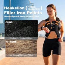 Weighted Vest For Women And Men 10lb/12lb/16lb Weight Vest Women Man Gth Training Weight Vests With Reflective Stripe Exercise Equipment For Running Training Workout Jogging Walking