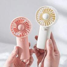 1pc Mini Portable Fan, Lightweight Handheld Fan - Ideal For Office, Outdoor, Traveling And Camping - Stay Cool Anytime,Anywhere! - (Batteries Not Included),Christmas - 彩色 - 查看 9