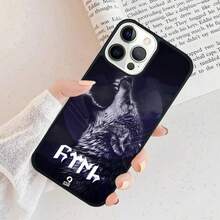 Funda de teléfono de lobo gris bozkurt en turco compatible con  17 Air 15 16, funda 11 13 14 Pro Max 12 Plus Max, compatible con funda de  17, funda de  17 Pro, funda de  17 Pro Max - 009 - Ver 8
