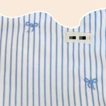 1pc Creative Embroidered Bow Makeup Bag, Large Capacity Cosmetic Organizer Pouch