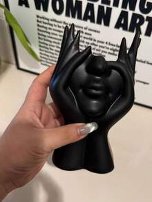 1pc Human Body Shaped Desk Organizer, Multi-Functional Pen/Makeup Brush Holder